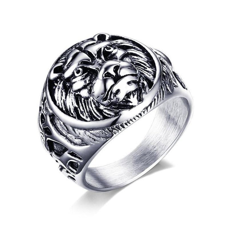Lion Head Rings - Wize - Z