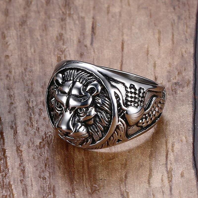 Lion Head Rings - Wize - Z