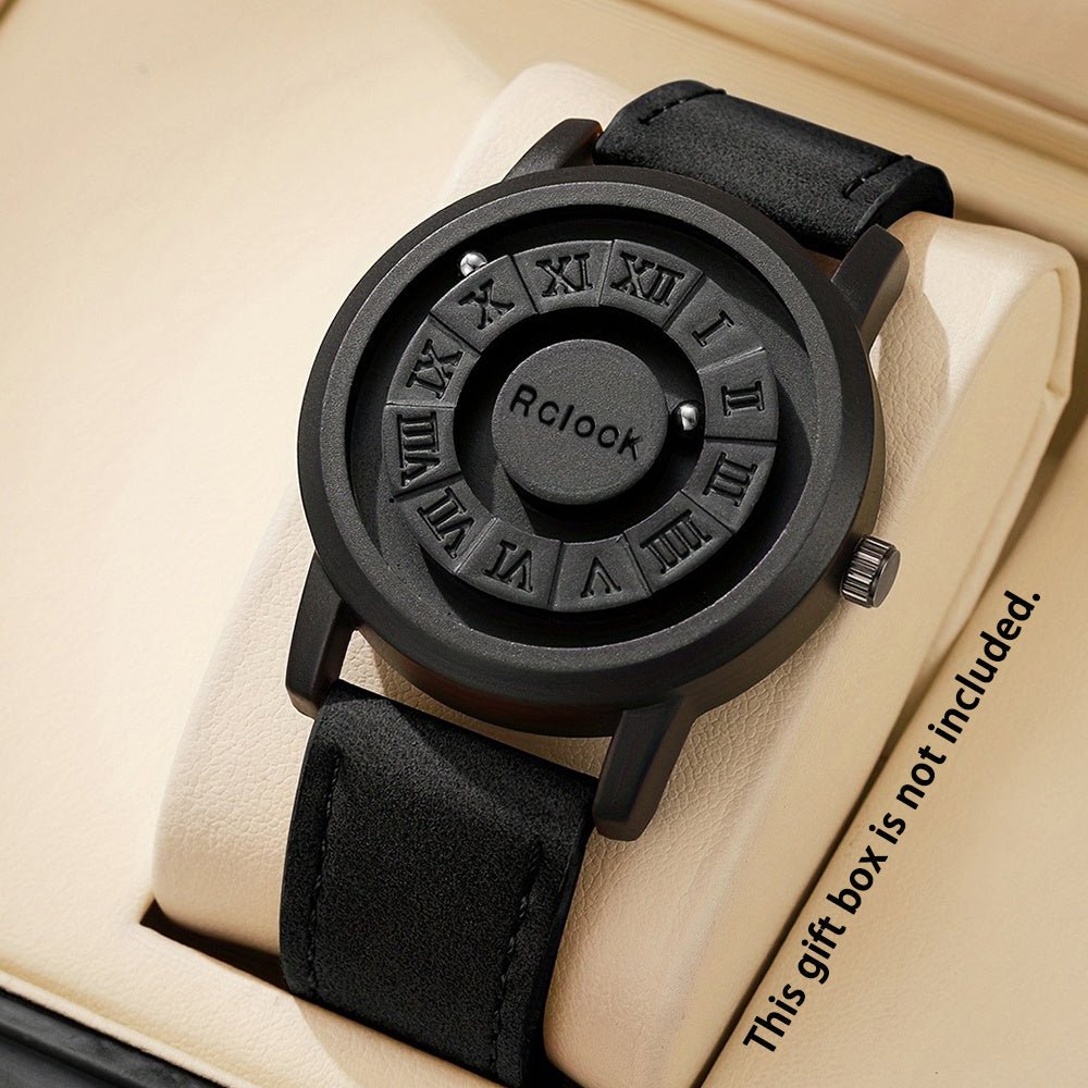 Men's Magnetic Quartz Watch with Analog Display - Wize - Z