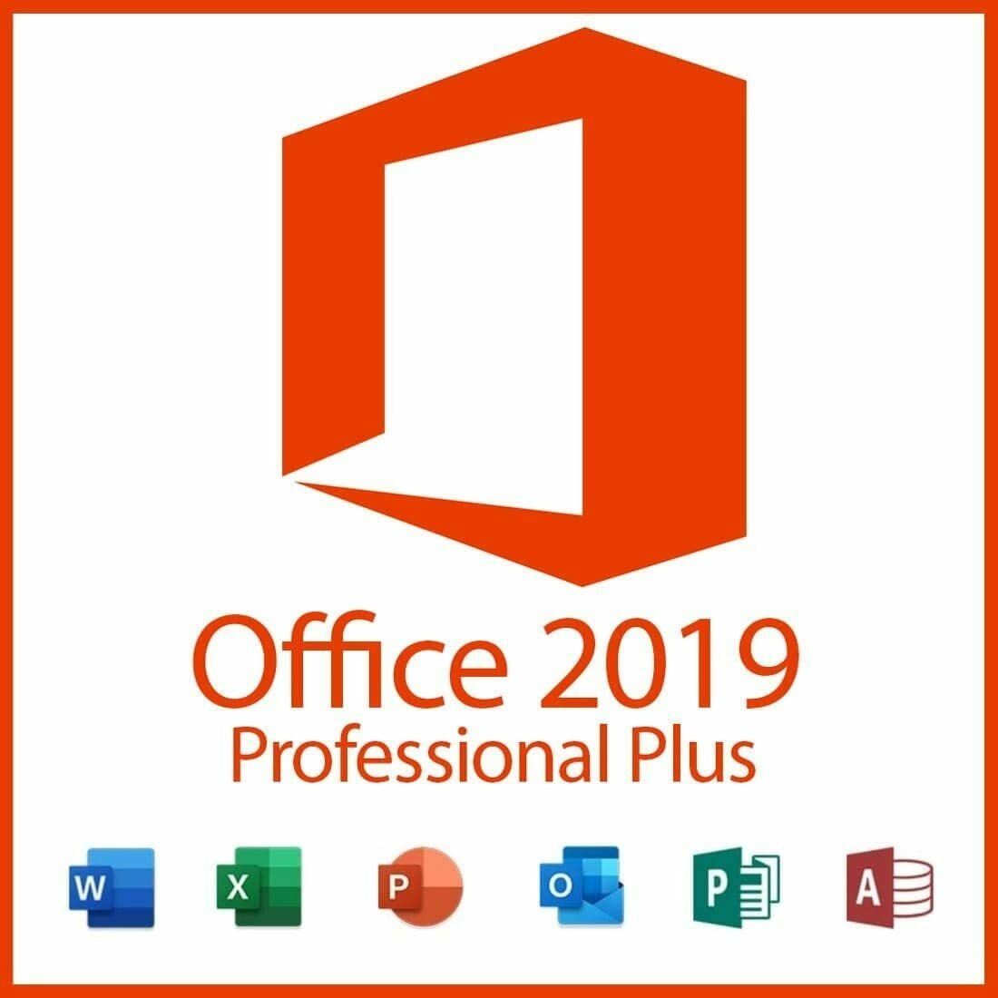 Microsoft Office 2019 Pro+: 64 BIT DVD - Wize-Z