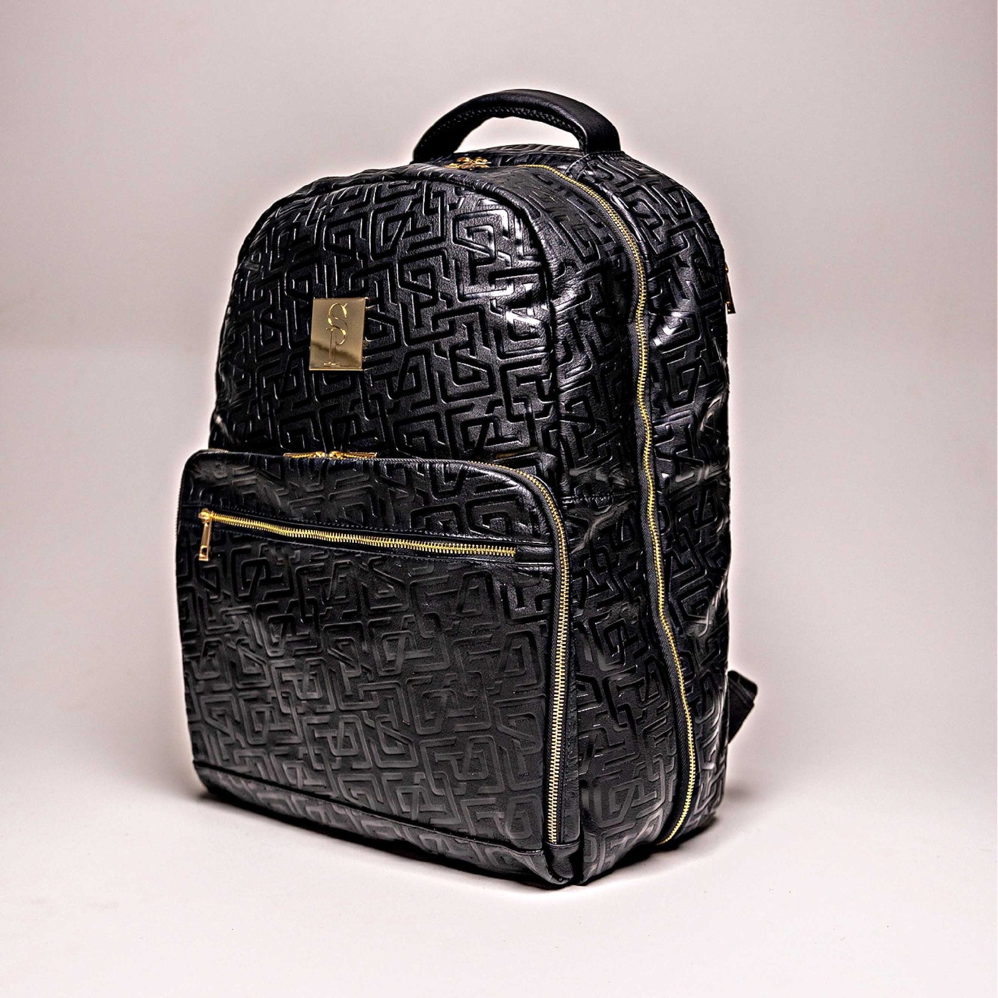 Monogram Leather 2 Bag Set (Commuter and Duffle) - Wize - Z