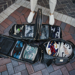 Monogram Leather 3 Bag Set (Signature Backpack, Commuter and Duffle Bag) - Wize - Z