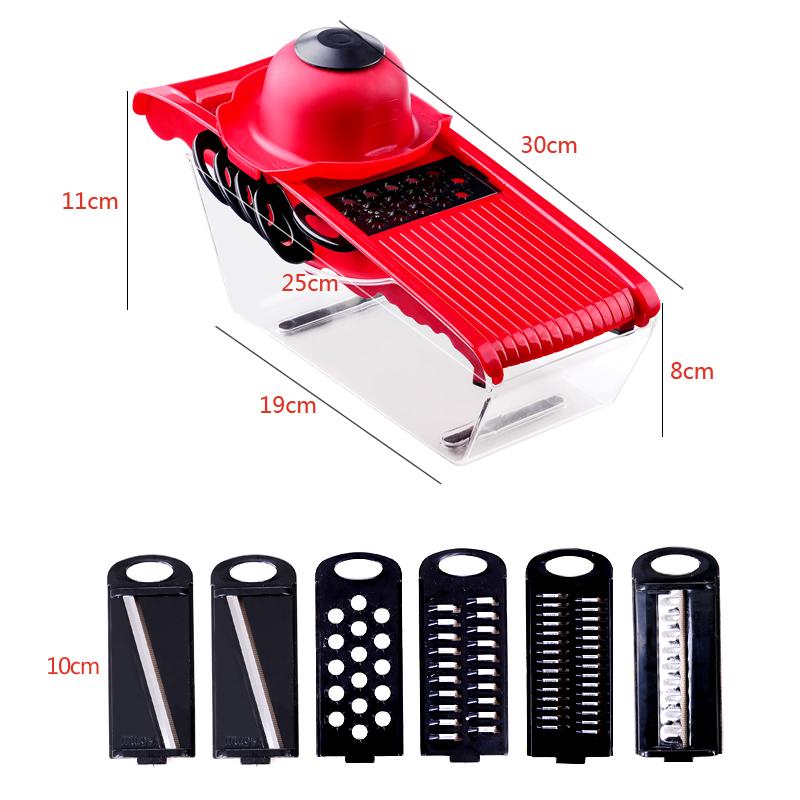 Multifunction 6 Blades Kitchen Slicer - Wize - Z