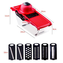 Multifunction 6 Blades Kitchen Slicer - Wize - Z