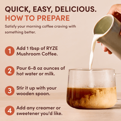 Mushroom Coffee (30 Servings) - Wize - Z