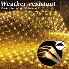 Net Mesh Solar Fairy Lights - Wize - Z