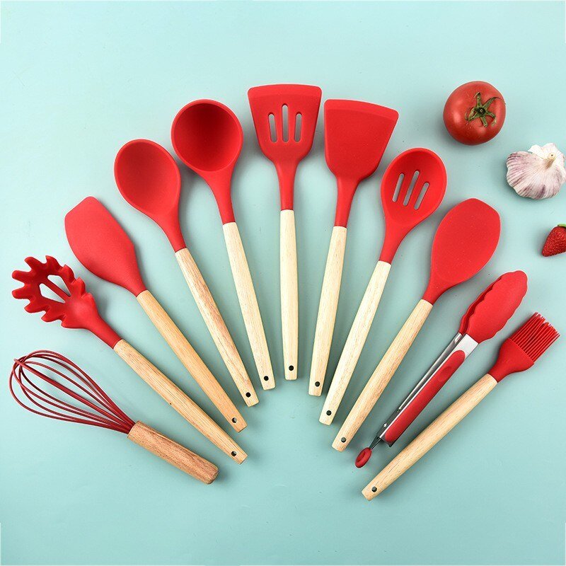 Non Stick Pot Spatula And Spoon - Wize - Z