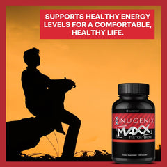 Nugenix Maxx - Maximum Total Testosterone Formula for Men, 120 Capsules - Wize - Z