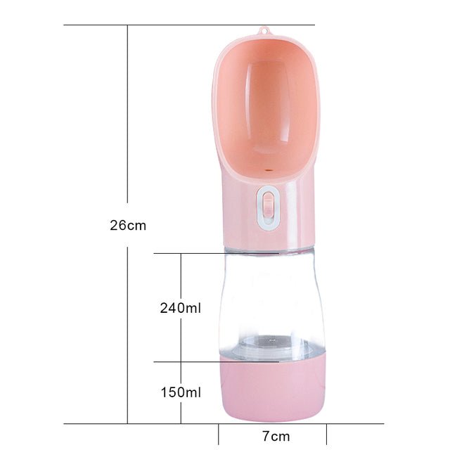 Pet Dog Water Bottle Feeder - Wize - Z