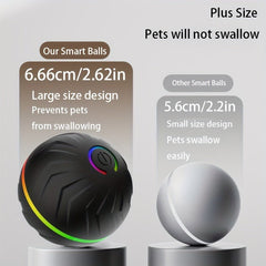 Pet Smart Bouncing Ball Interactive Dog Ball 6.6 cm/2.62 in Large Size - Wize - Z