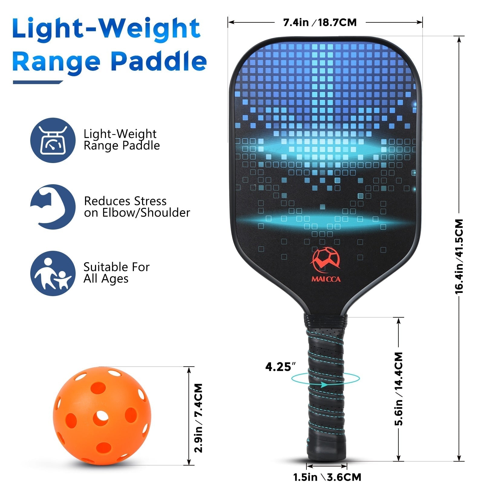 Pickleball Paddle Set - Wize - Z