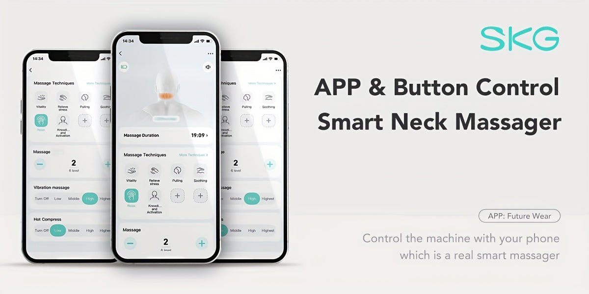 Portable Heat Therapy Waist Massager - Pain Relief for Back & Abdomen - Indoor/Outdoor Use - Wize-Z