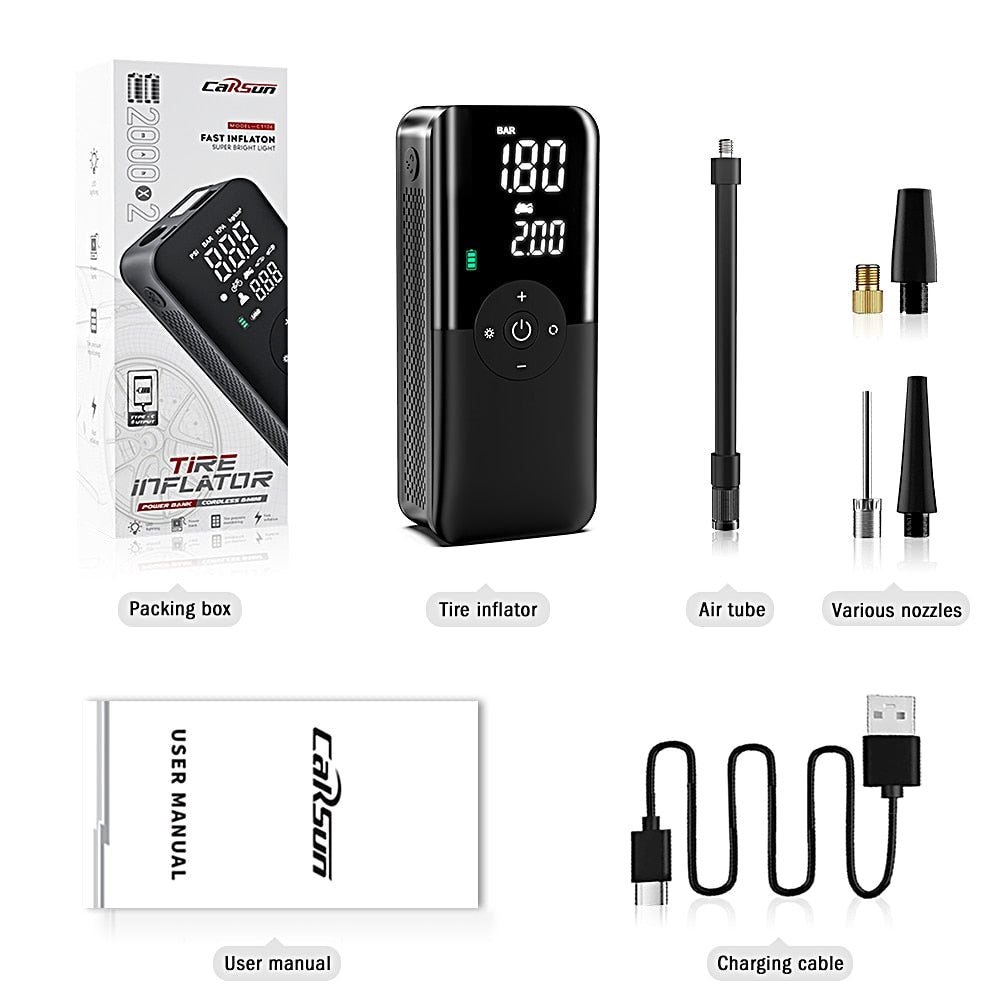 Portable Inflator Pump - Wize - Z