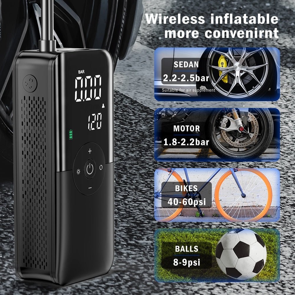 Portable Inflator Pump - Wize - Z