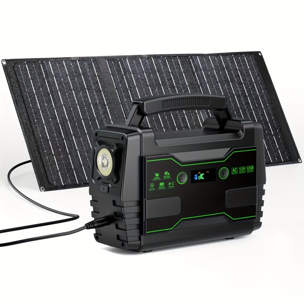 Portable Power Station 200W/300W Peak Camping Solar Generators - Wize - Z
