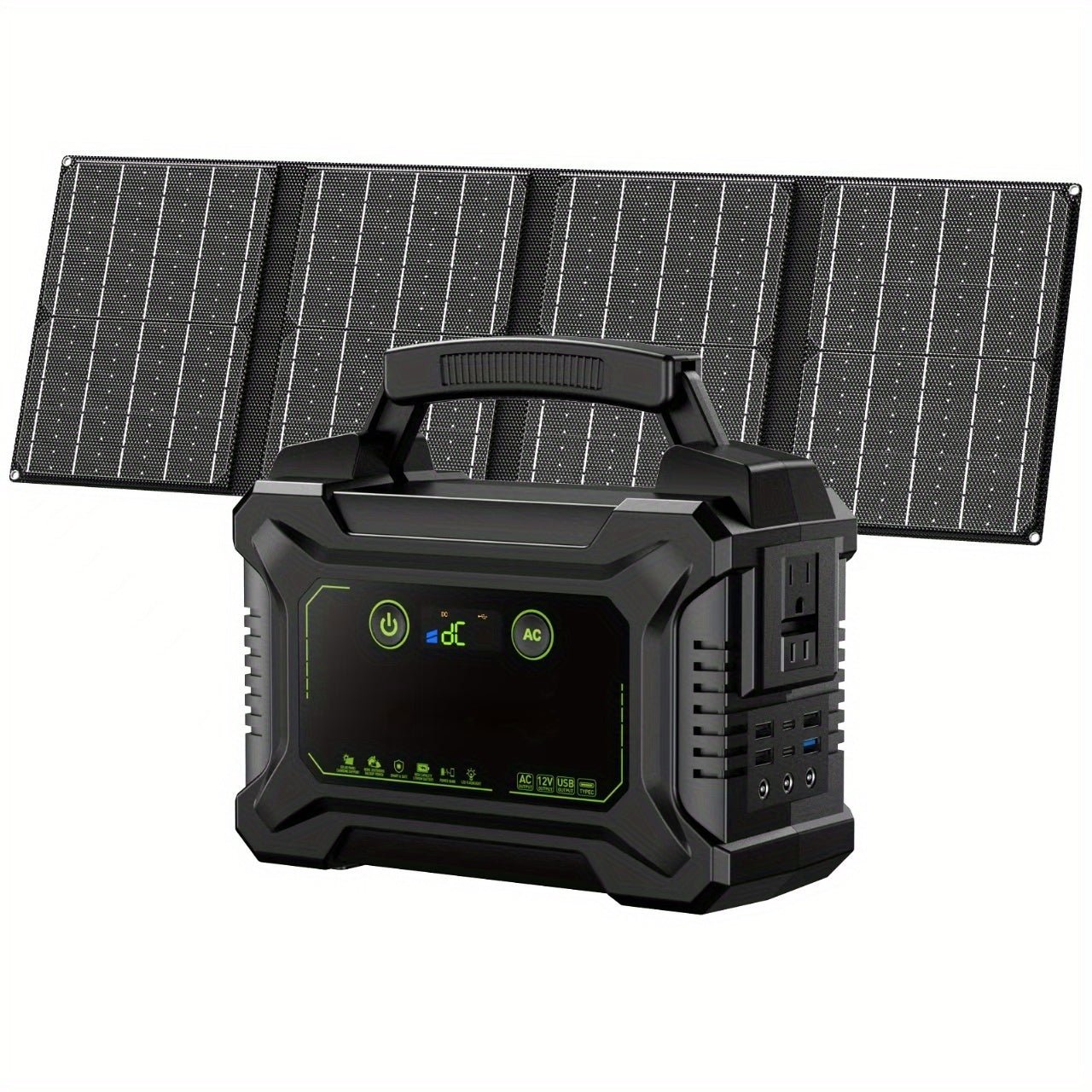 Portable Power Station 200W/300W Peak Camping Solar Generators - Wize - Z