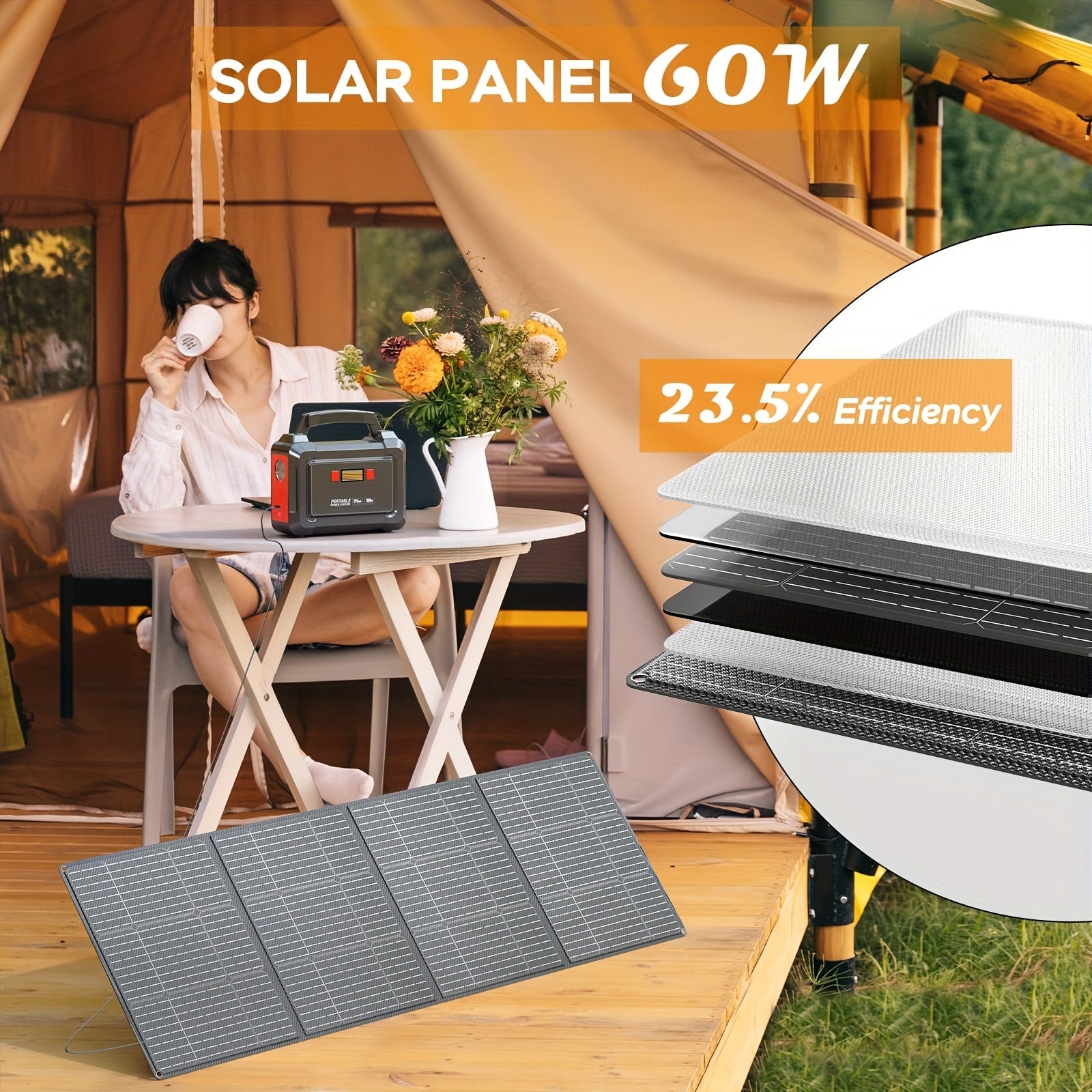 Portable Power Station 200W/300W Peak Camping Solar Generators - Wize - Z