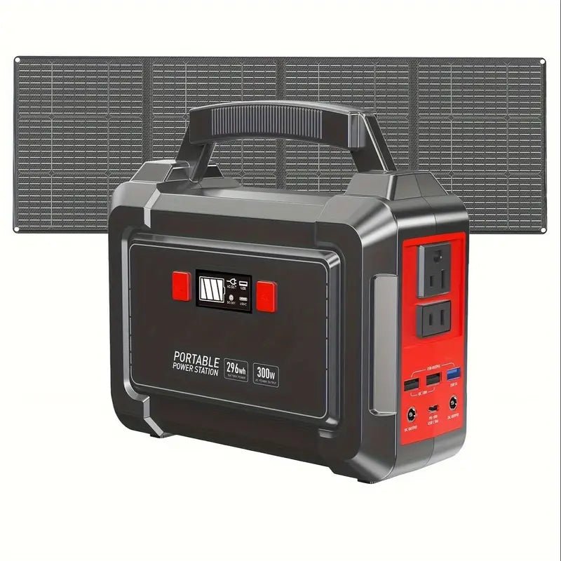 Portable Power Station 200W/300W Peak Camping Solar Generators - Wize - Z