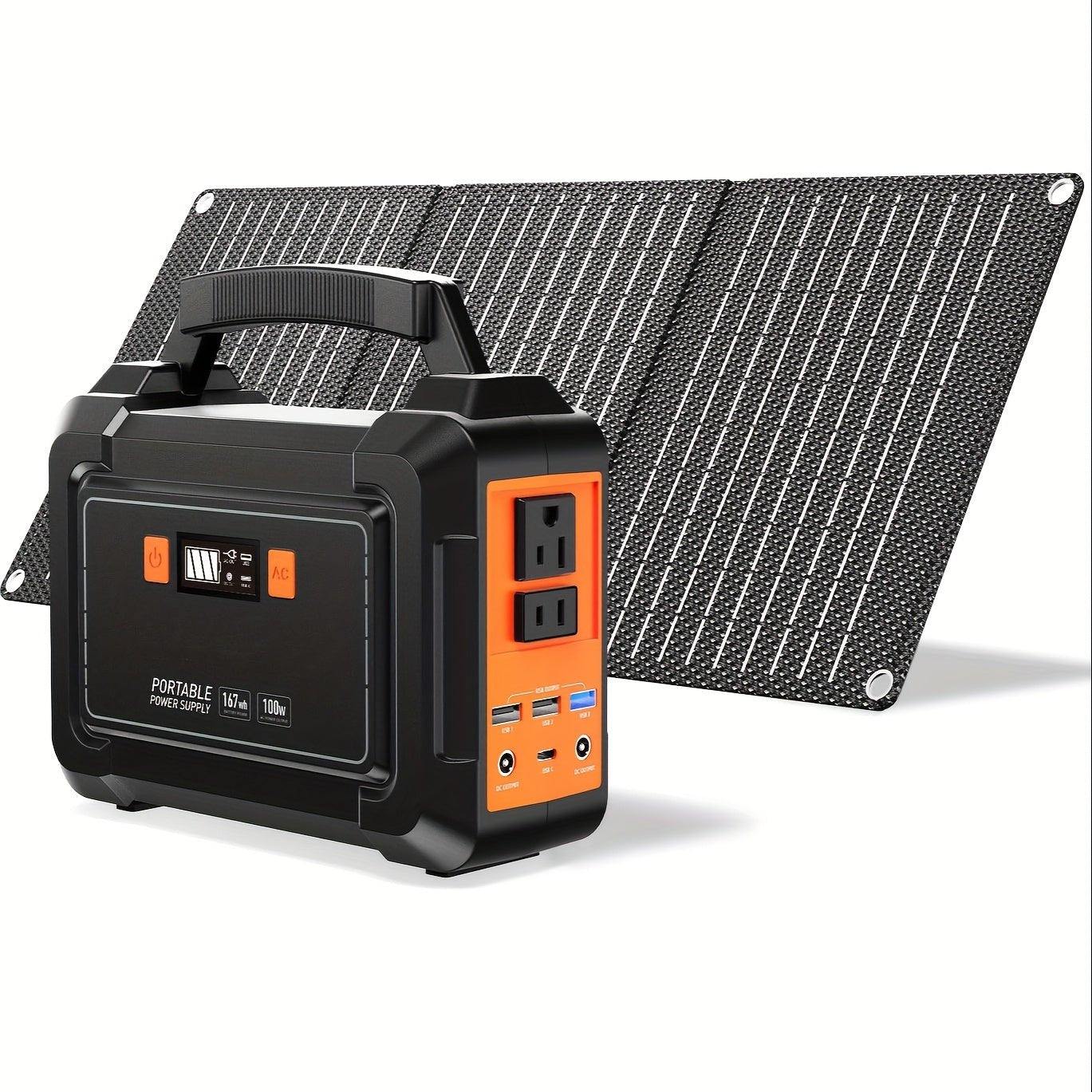 Portable Power Station 200W/300W Peak Camping Solar Generators - Wize - Z