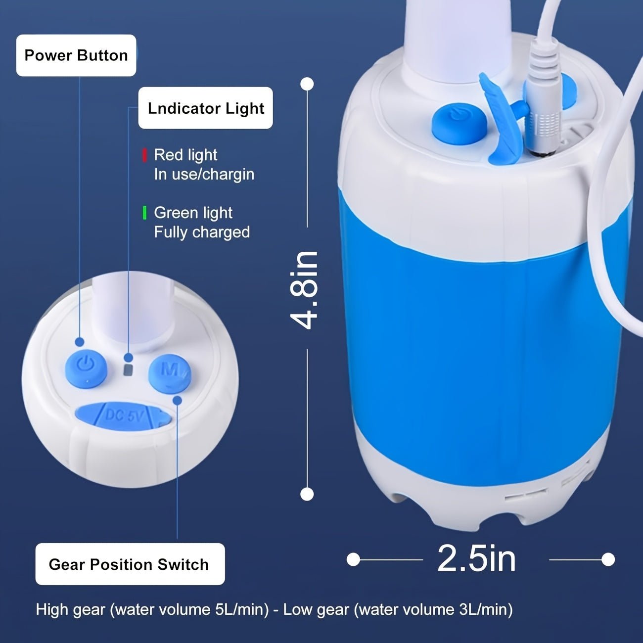 Portable Watering System, Camping Shower Room Outdoor Shower - Wize - Z