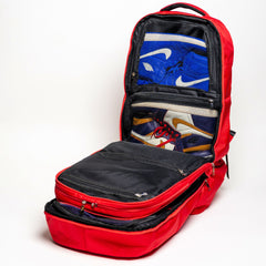 Red Polyester Carry - On Patented Backpack (Only 300 Made) - Wize - Z