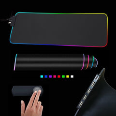 RGB Mouse Pad with Cable - Wize - Z