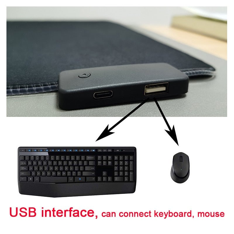 RGB Mouse Pad with Cable - Wize - Z