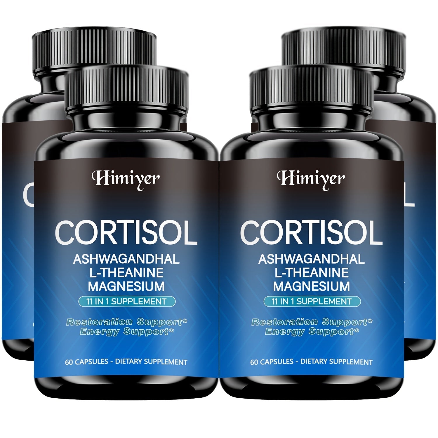 Rhodiola Rosea Stress Relief Capsules - Cortisol Management Supplement, 60 Capsules - Wize-Z