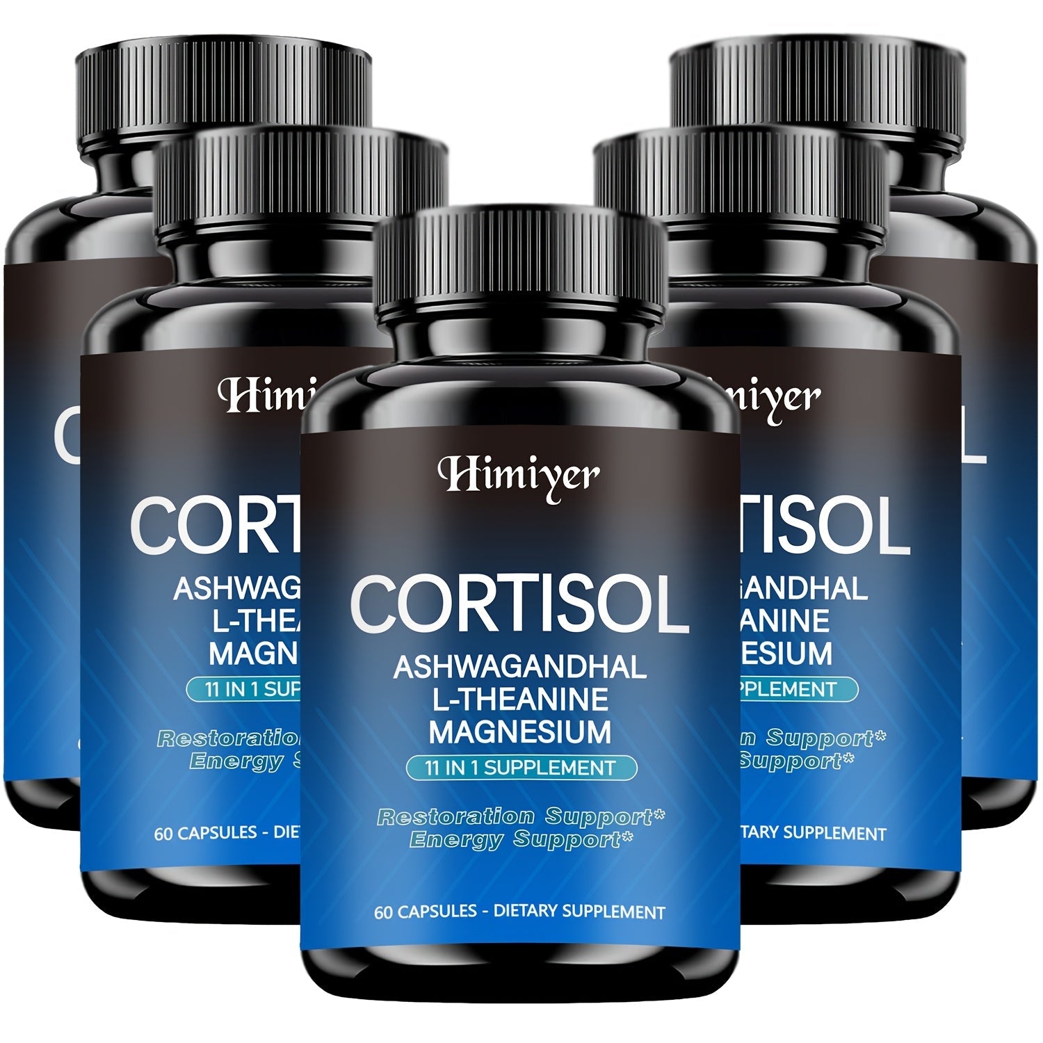 Rhodiola Rosea Stress Relief Capsules - Cortisol Management Supplement, 60 Capsules - Wize-Z