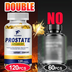 Saw Palmetto Supplement for Men: Prostate & Urinary Health, Energy Boost, Heart & Immune Support - Wize-Z