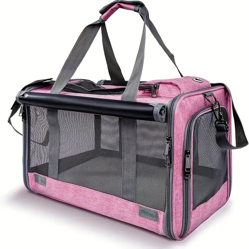 Small Dog & Cat Carrier Airline Approved Soft - Sided Medium - Wize - Z