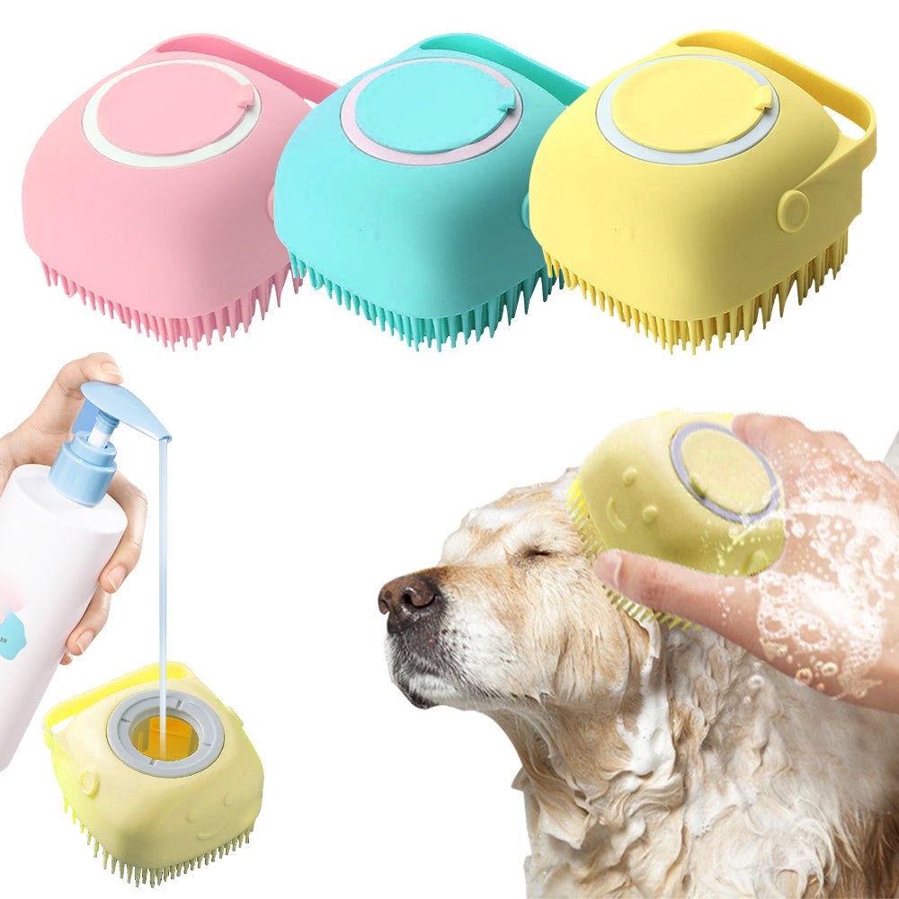Soft Silicone Dog Brush - Wize - Z