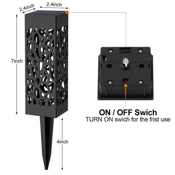 Solar Powered Waterproof Vintage Garden Light - Wize - Z