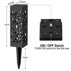 Solar Powered Waterproof Vintage Garden Light - Wize - Z