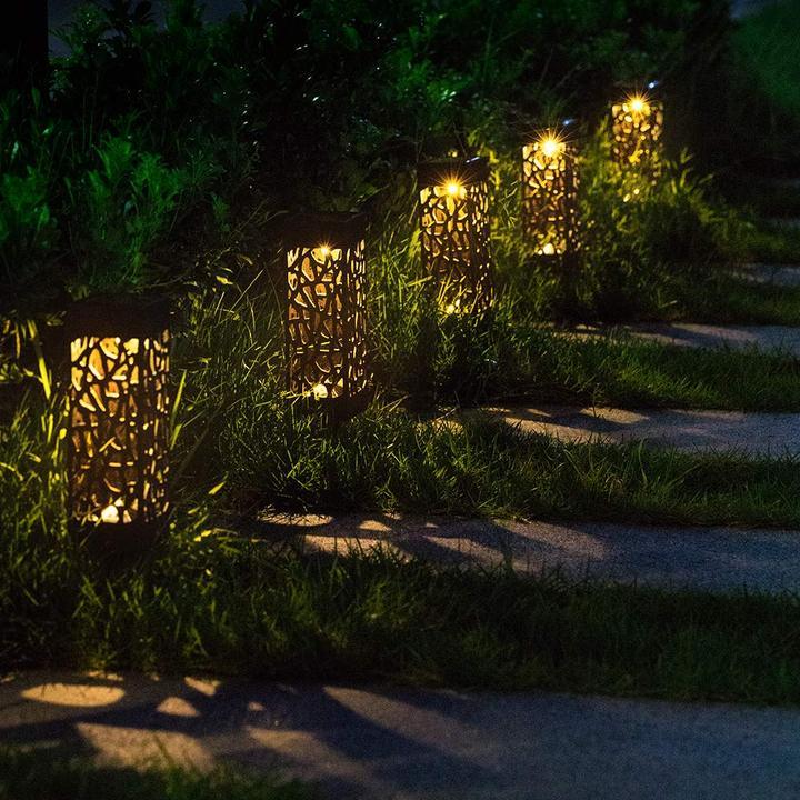 Solar Powered Waterproof Vintage Garden Light - Wize - Z