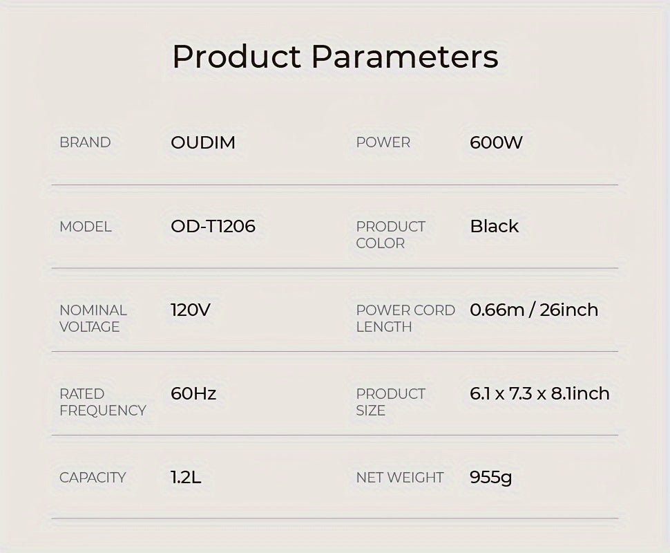 Spray Method Drip Coffee Maker, 1.2L, 600W, BPA-Free, Glass Stainless Steel Tea Kettle - Wize-Z