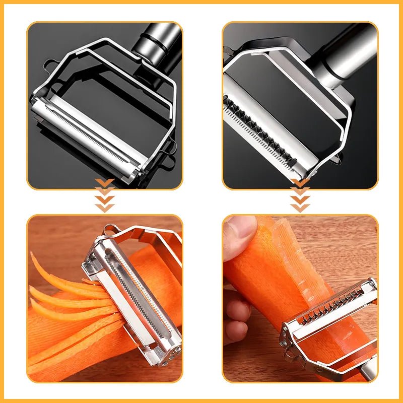Stainless Steel Kitchen Vegetable Peeler - Wize - Z