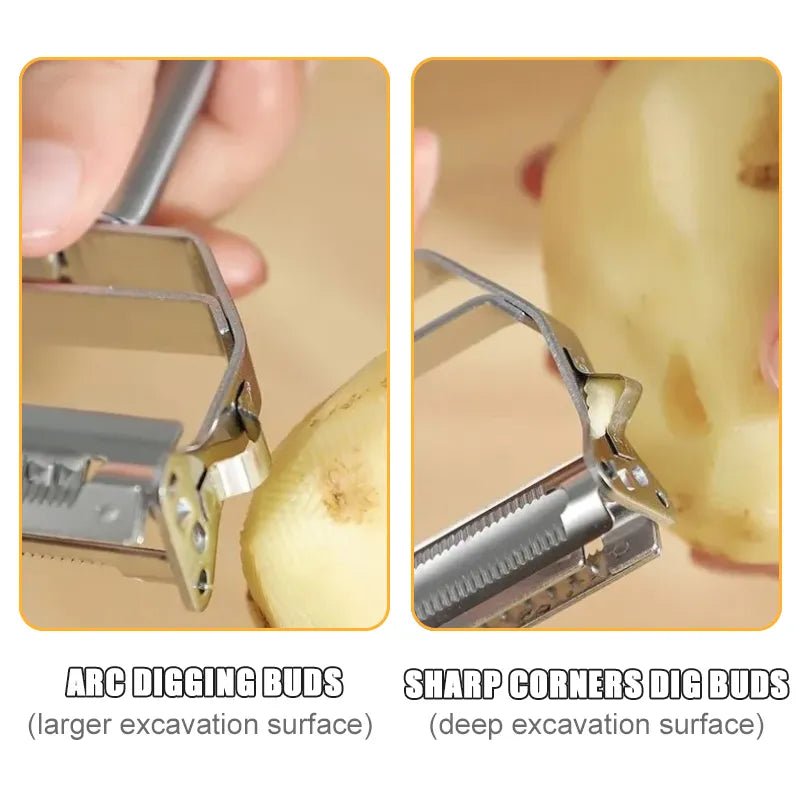 Stainless Steel Kitchen Vegetable Peeler - Wize - Z