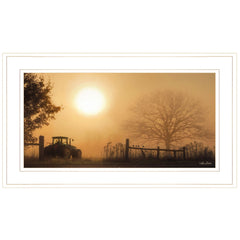 Start Your Engines 2 White Framed Print Wall Art - Wize - Z