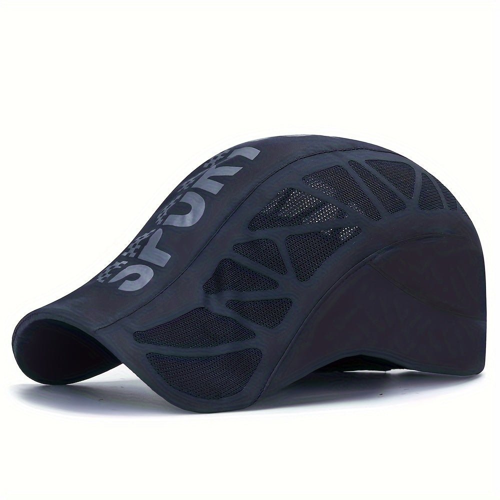[Summer Sport Hat] Summer Breathable Mesh Men's Sunshade Hat | Quick Drying Outdoor Duckbill Hat - Wize - Z
