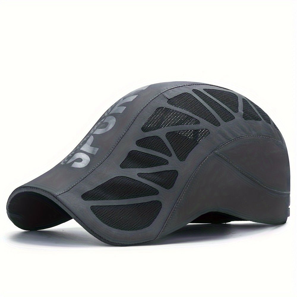[Summer Sport Hat] Summer Breathable Mesh Men's Sunshade Hat | Quick Drying Outdoor Duckbill Hat - Wize - Z