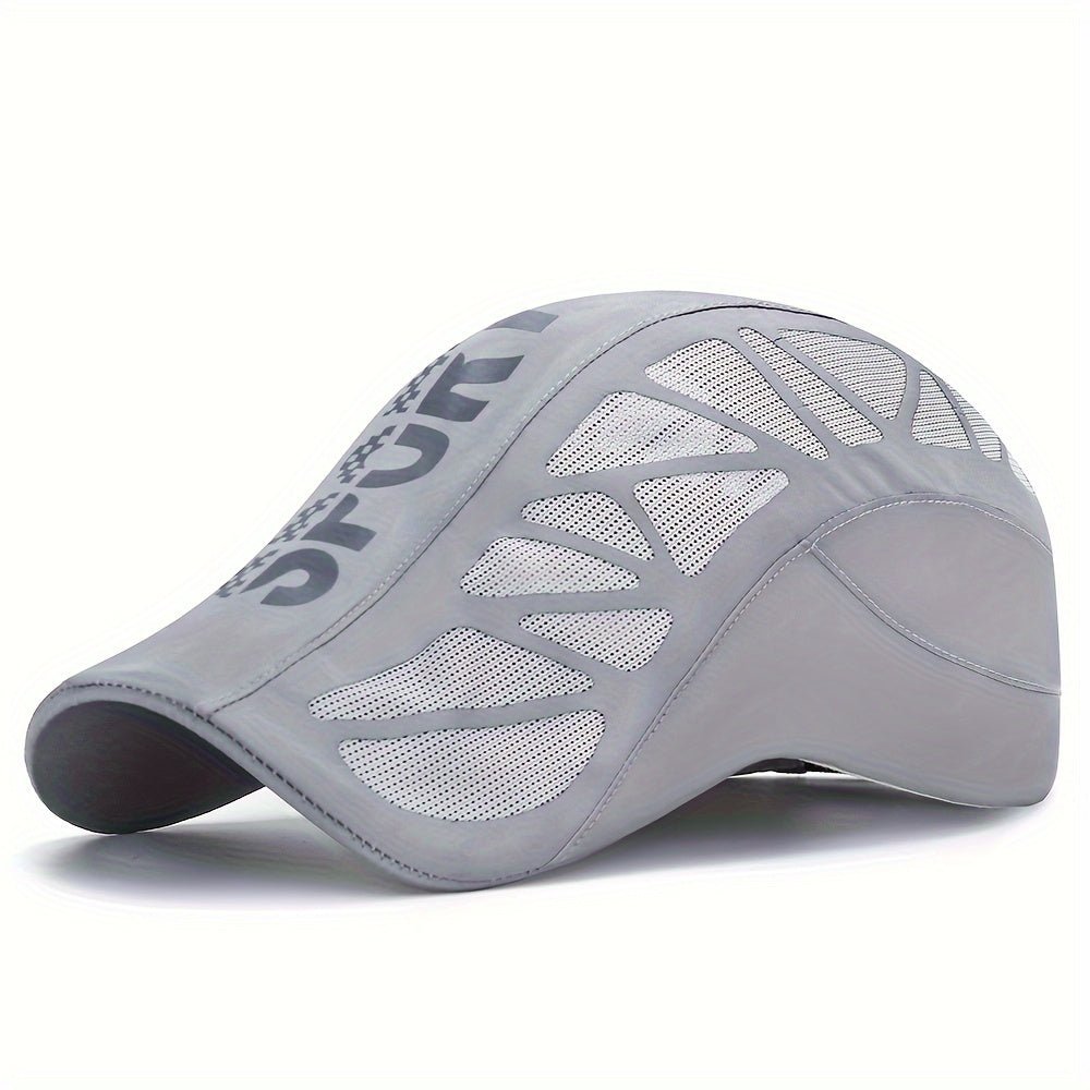 [Summer Sport Hat] Summer Breathable Mesh Men's Sunshade Hat | Quick Drying Outdoor Duckbill Hat - Wize - Z