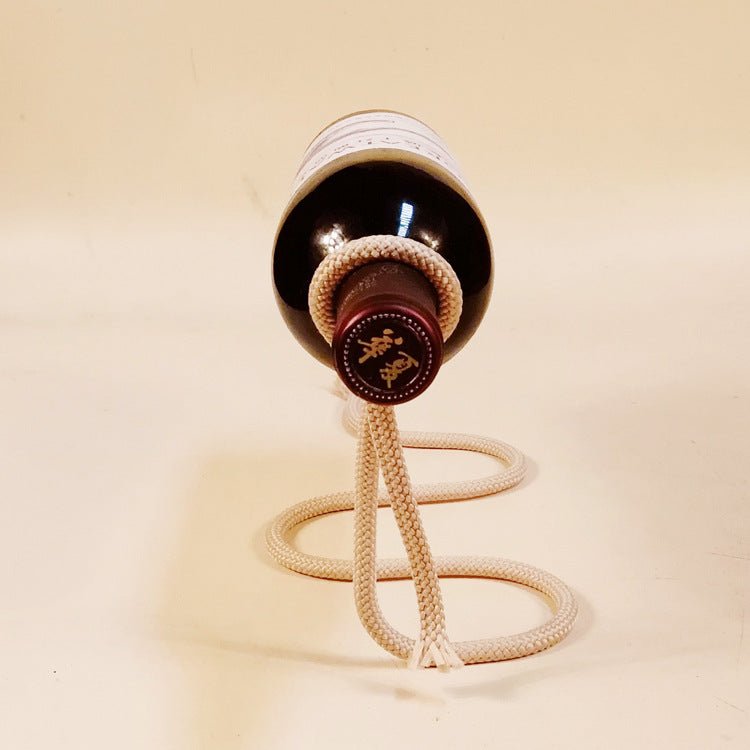 Suspended Rope Wine Bottle - Wize - Z