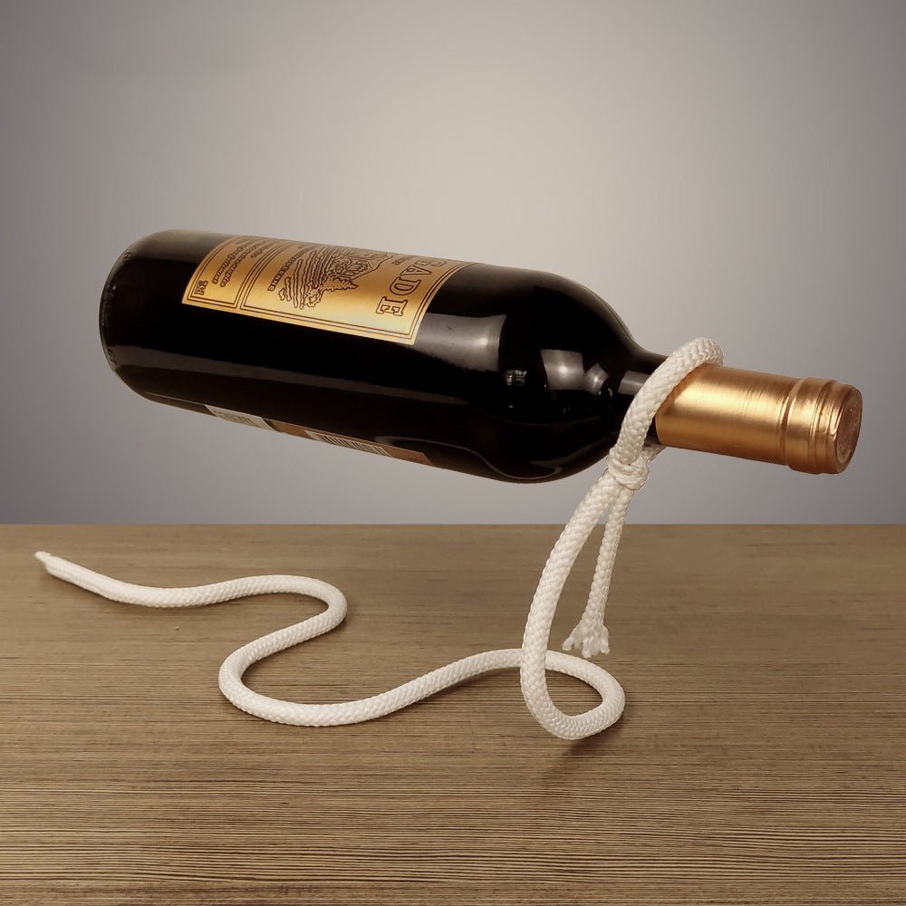 Suspended Rope Wine Bottle - Wize - Z