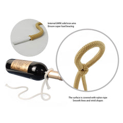 Suspended Rope Wine Bottle - Wize - Z
