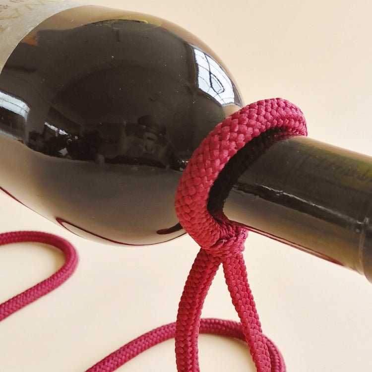 Suspended Rope Wine Bottle - Wize - Z