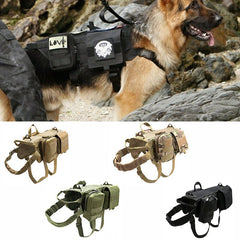 Tactical Military Dog Harness - Wize - Z