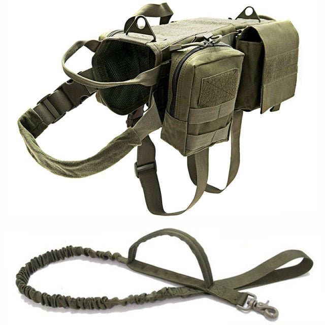 Tactical Military Dog Harness - Wize - Z
