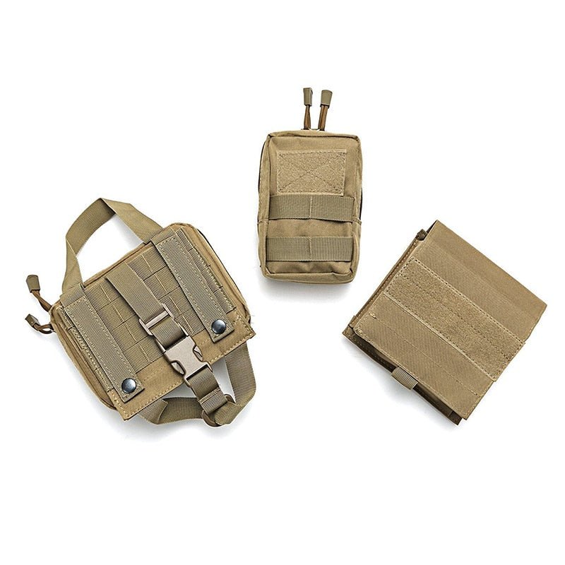 Tactical Military Dog Harness - Wize - Z