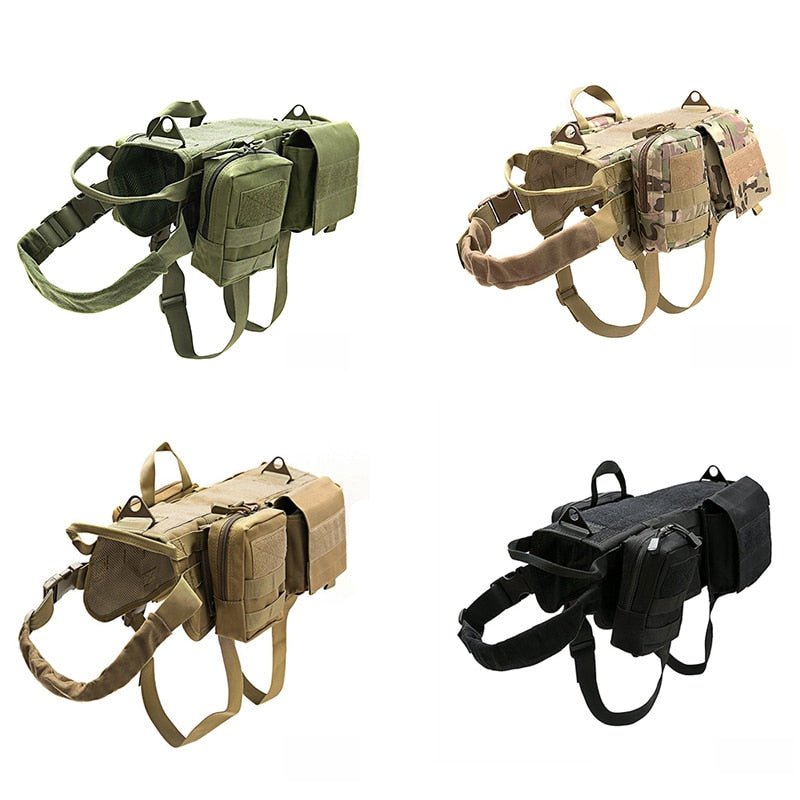 Tactical Military Dog Harness - Wize - Z